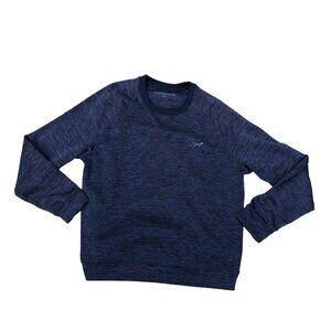GREG NORMAN Performance Pullover Sweater Men's MEDIUM Blue Polyester Soft Golf‍